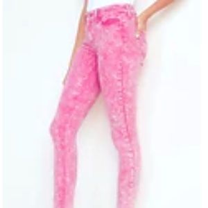Pink Washed Jeans